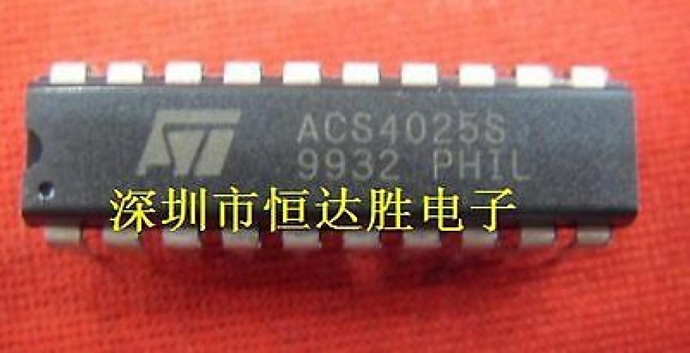ST ACS4025S DIP-20 QUAD AC LINE SWITCH ARRAY