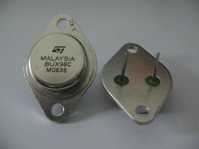 ST BUX98C TO-3 HIGH POWER NPN SILICON TRANSISTOR
