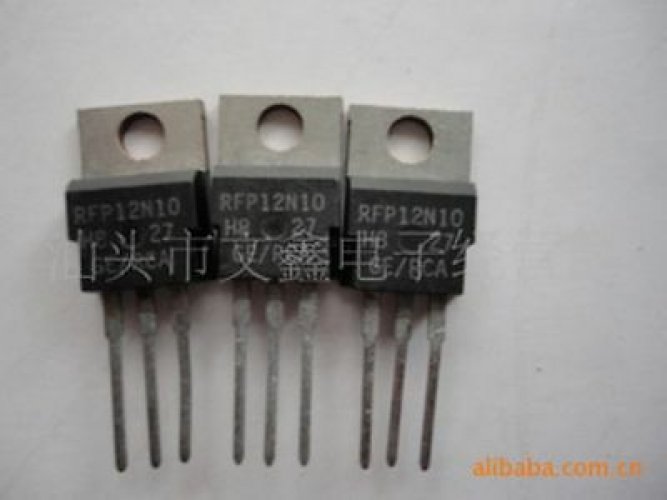 FSC/ISL RFP12N10 TO-220 12A 80V and 100V 0.200 Ohm