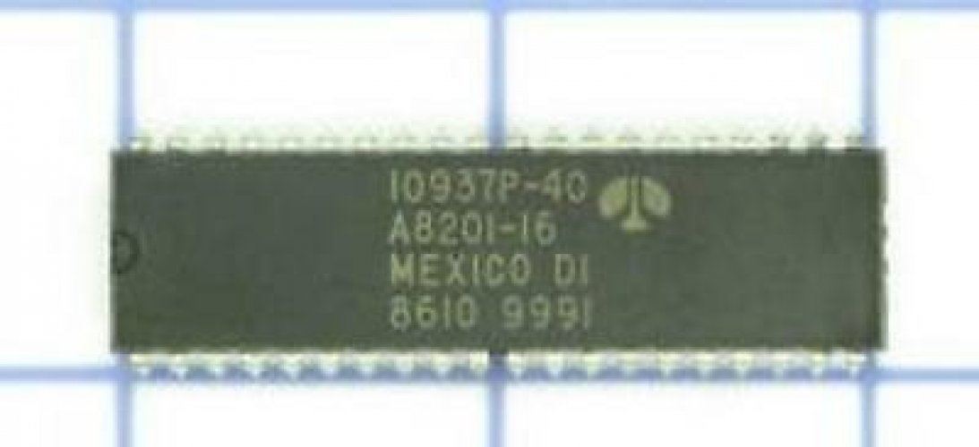 ROCKWELL 10937P-40 DIP-40 V. F. Alphanumeric Display