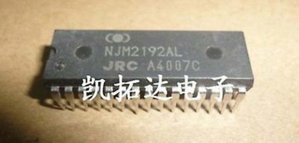 JRC NJM2192AL DIP SRS TruBass Bass Enhancement Processor