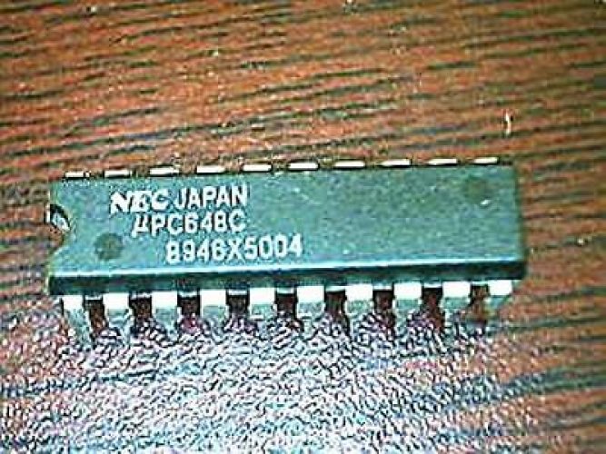 NEC UPC648C DIP-20 12 Bit D/A Converter with Open