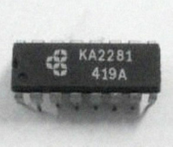 SAMSUNG KA2281 DIP-16 5-Dot Dual Led Level Meter Driver