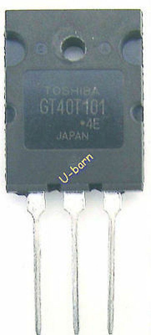 TOSHIBA GT40T101 TO-3PL N CHANNEL MOS TYPE HIGH POWER