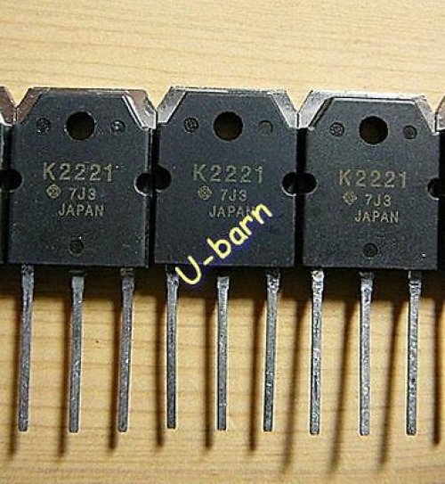 HITACHI 2SK2221 TO-3P Silicon N-Channel MOS FET