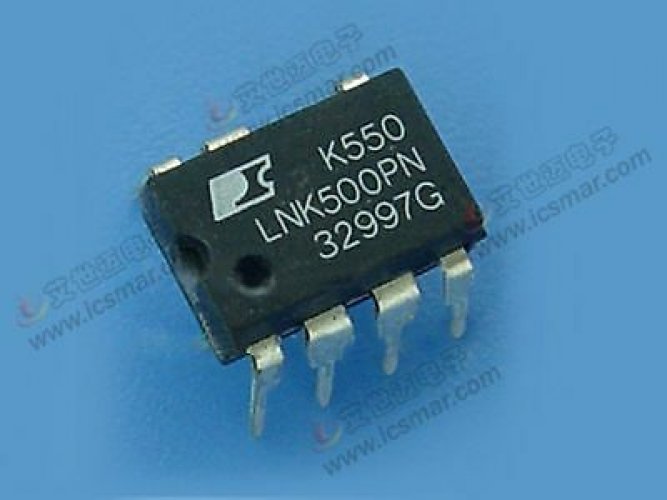 POWER LNK500PN DIP-7 IC SWITCHER CV CV/CC EFF 8DIP