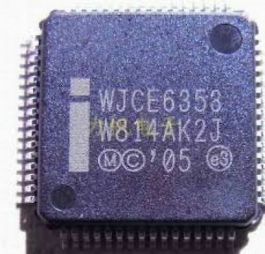 INTEL WJCE6353 QFP-64 Nordig Unified DVB-T COFDM