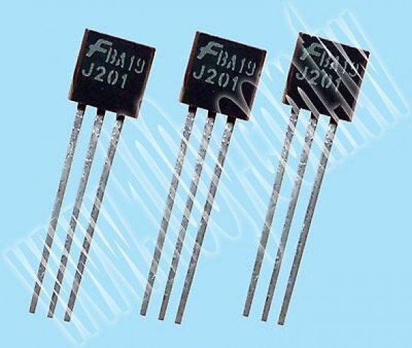 TOS J201 TO-92 HIGH GAIN N-CHANNEL JFET