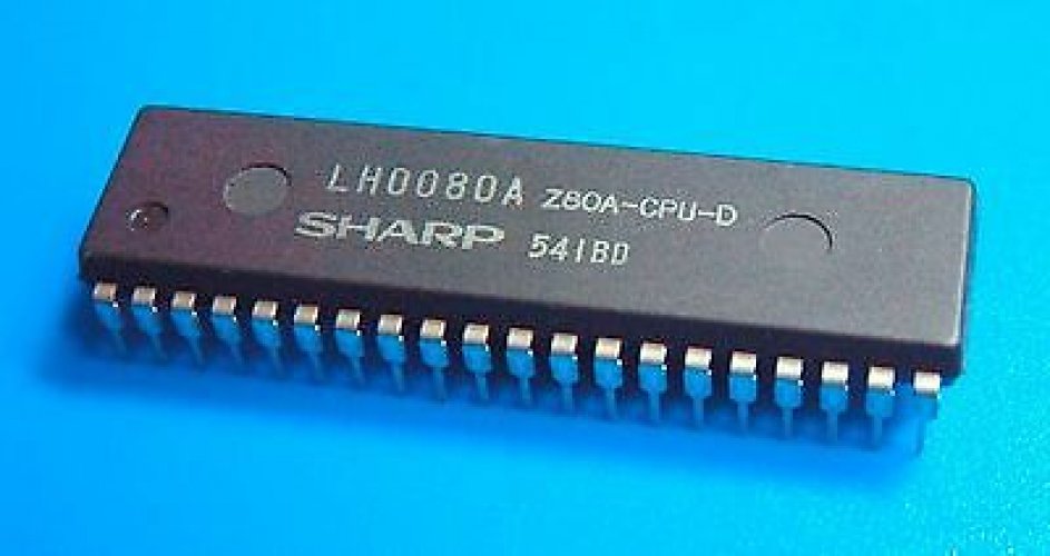 SHARP LH0080A DIP-40 Z80 CPU Central Processing Unit