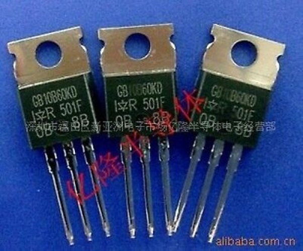IR IRGB10B60KD TO-220 INSULATED GATE BIPOLAR TRANSISTOR