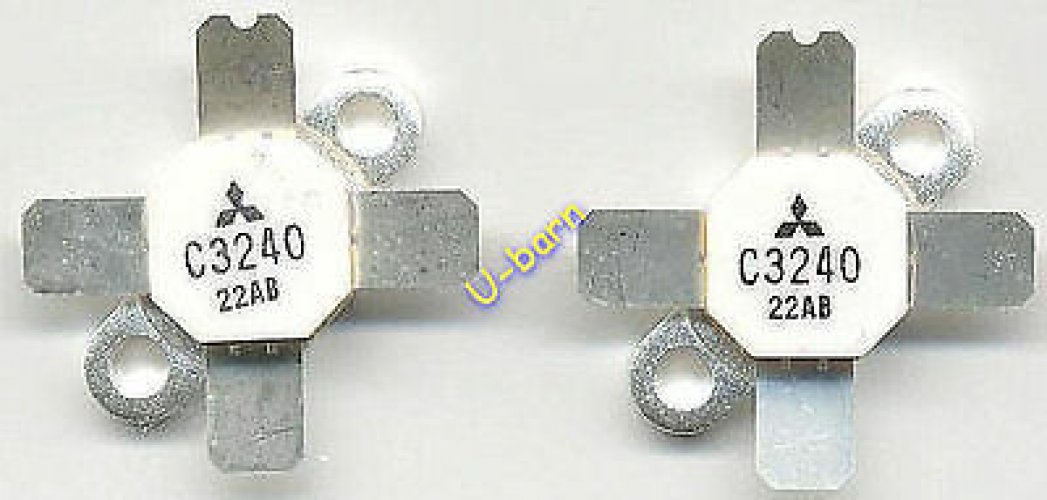 MITSUBISHI 2SC3240 TO-59 NPN RF transistor