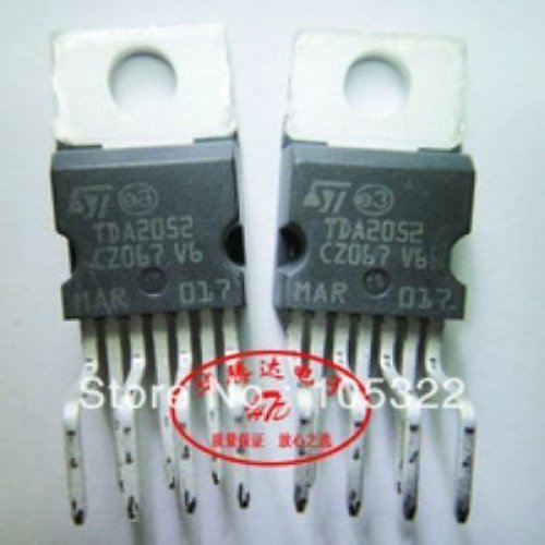 ST TDA2052 TO-220/7 60W Hi-Fi AUDIO POWER AMPLIFIER WITH