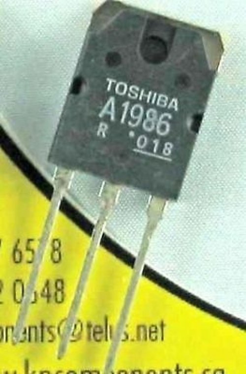TOSHIBA 2SA1986 TO-3P TRANSISTOR POWER AMPLIFIER