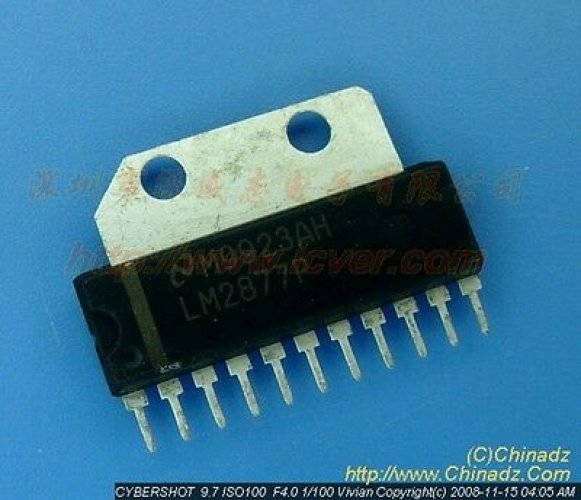 NS LM2877P ZIP-11 LM2877 Dual 4W Audio Power Amplifier