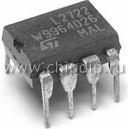 ST L2722 DIP-8 Lowdrop Dual Power OP AMP
