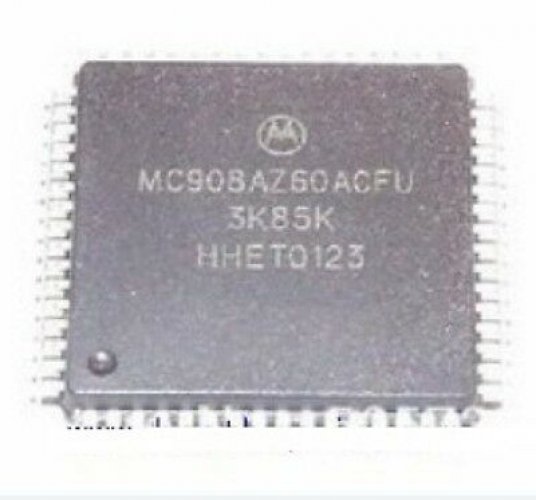 FREESCALE MC908AZ60ACFU QFP-64 64KFLASH W/2K EEPROM