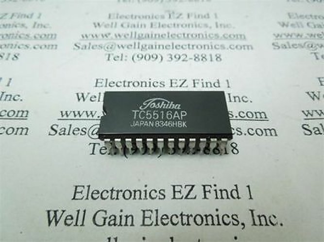TOSHIBA TC5516AP DIP-24 2 048 WORD X 8 BIT CMOS STATIC RAM