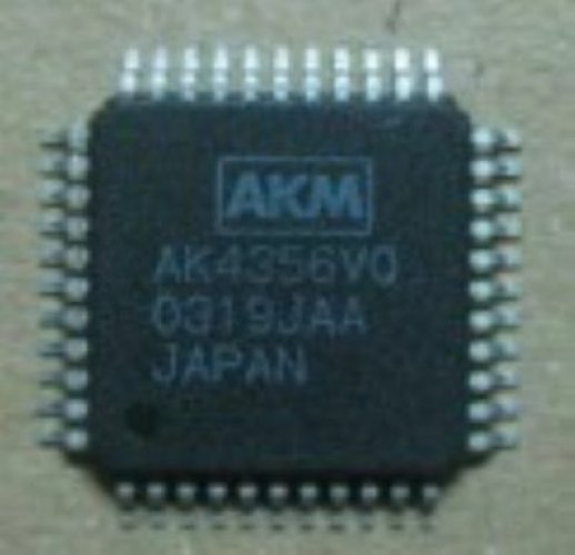 AKM AK4356VQ QFP 192kHz 24 Bit IX-CHANNEL DAC FOR