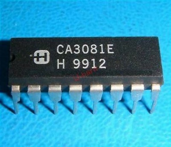 HARRIS CA3081E DIP-16,General Purpose High Current NPN