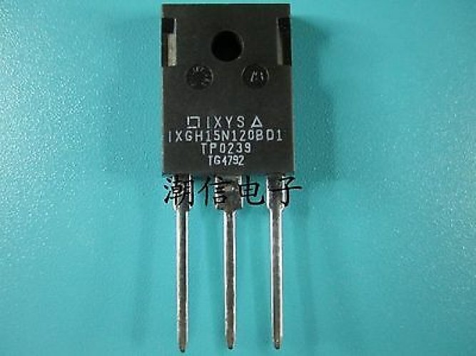 IXYS IXGH15N120BD1 TO-247 Low VCEsat IGBT with Diode High