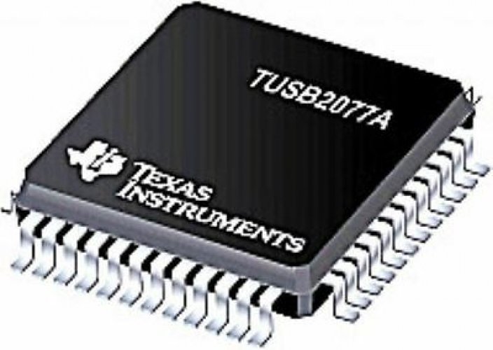 TI TUSB2077A QFP48 7-Port USB Hub W/Optional Serial EEPROM