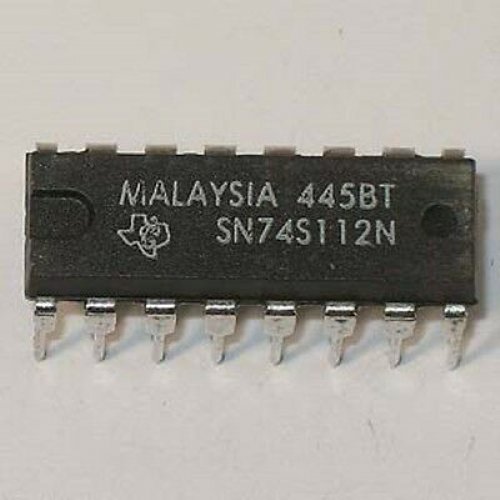 TI SN74S112N DIP-16 DUAL NEGATIVE-EDGE-TRIGGERED J-K