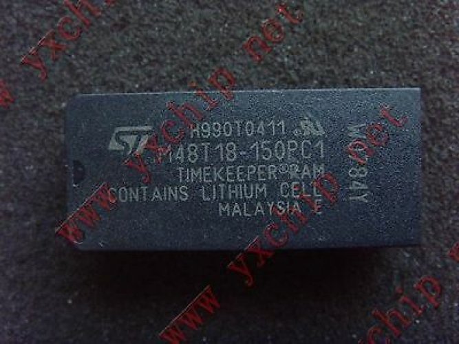 ST M48T18-150PCI DIP-28 64Kb 8K x 8 TIMEKEEPER SRAM64K