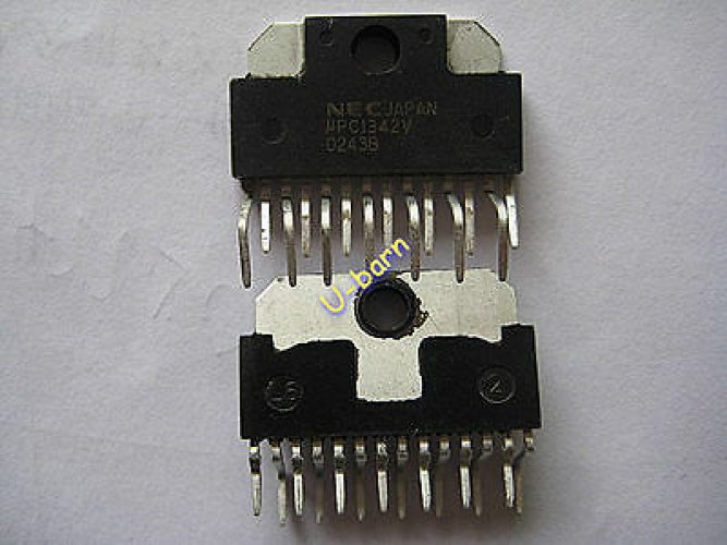 NEC UPC1342V ZIP-14  50TO 110 W POWER AMPLIFIER DRIVER