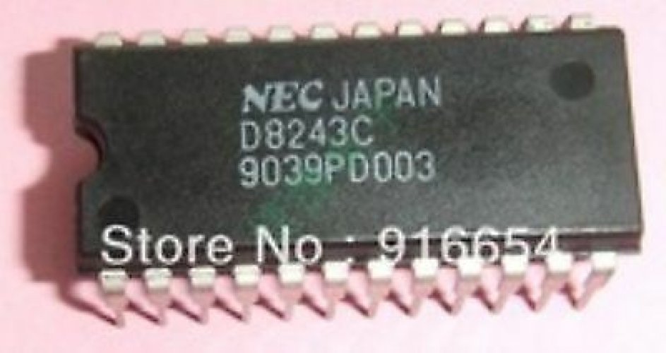 NEC UPD8243C DIP-24 HIGH-PERFORMANCE PROGRAMMABLE DMA