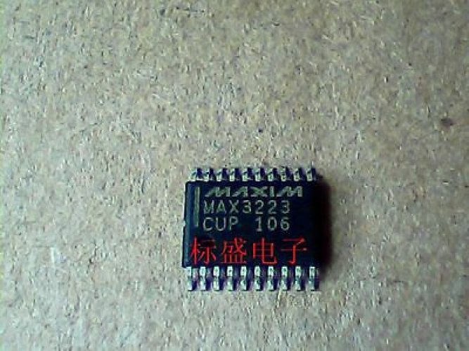 MAXIM MAX3223CUP TSSOP-20 1A Supply Current  True +3V to