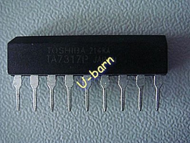 TA7317P ZIP-9 PROTECTION CIRCUIT FOR OCL POW