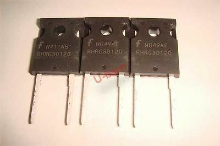 FAIRCHILD RHRG30120 TO-247,30A, 1200V Hyperfast Diode