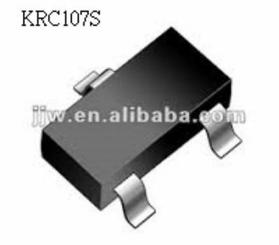 KEC KRC107S SOT-23 EPITAXIAL PLANAR PNP TRANSISTOR