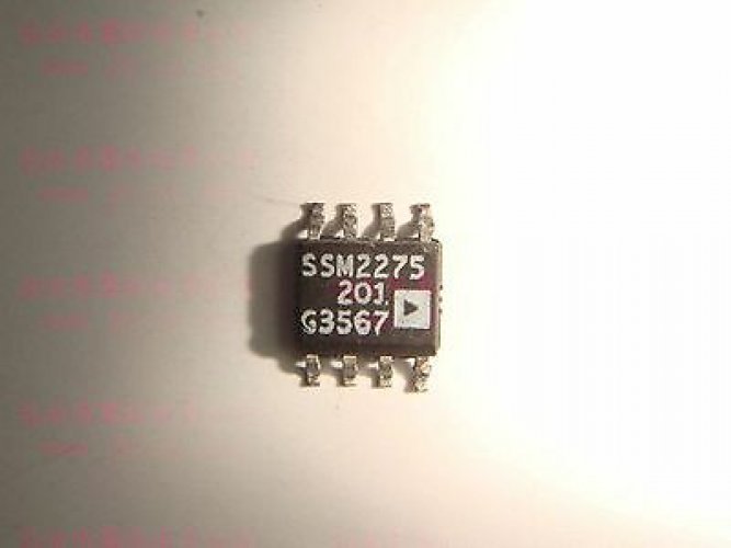 AD SSM2275 SOP-8 Rail-to-Rail Output Audio Amplifiers