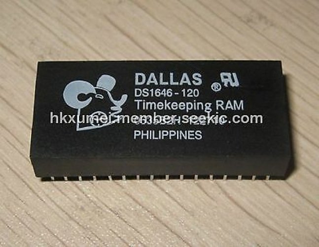 DALLAS DS1646-120 DIP NVRAM Battery Based