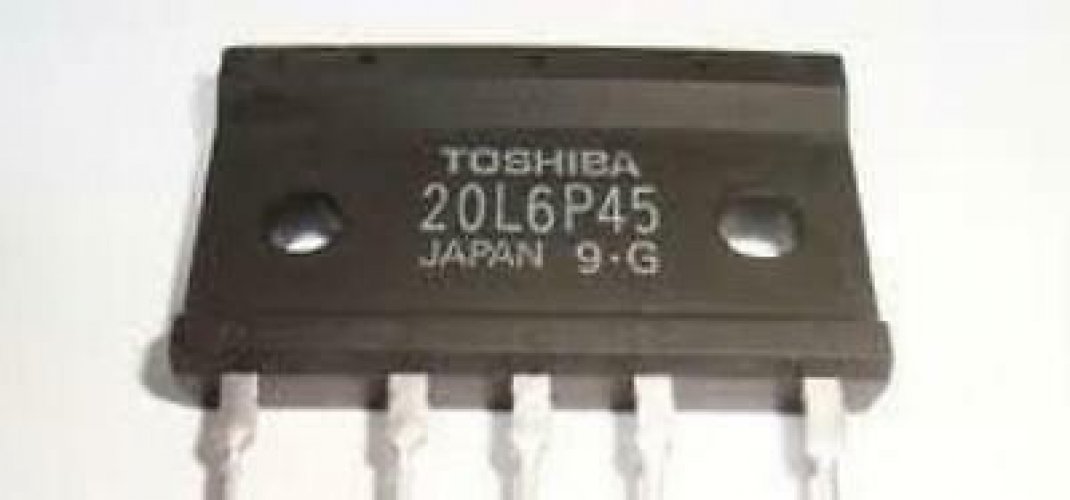 TOSHIBA 20L6P45 MODULE THREE PHASE FULL WAVE BRIDGE