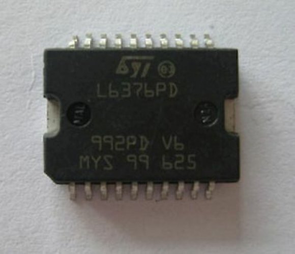 ST L6376PD HSOP-20 0.5A HIGH-SIDE DRIVER QUAD INTELLIGENT