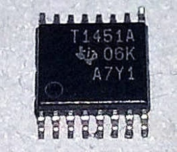 TI T1451A TSSOP-16 VGA/SVGA/XGA digital data serial