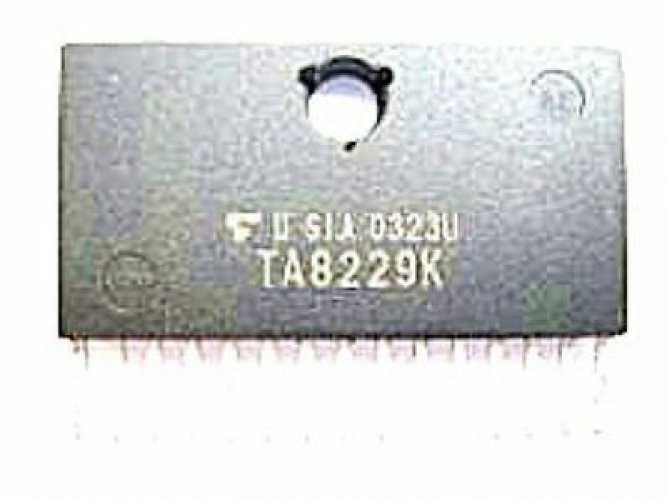 TOSHIBA TA8229K ZIP-15 LOW FREQUENCY POWER AMPLIFIER