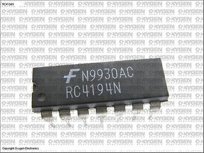 RAYTHEON RC4194N DIP-14 Dual Tracking Voltage Regulators