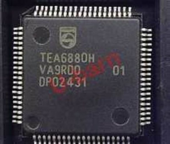 PHILIPS TEA6880H QFP-64  Up-levelCar radio Analog Signal