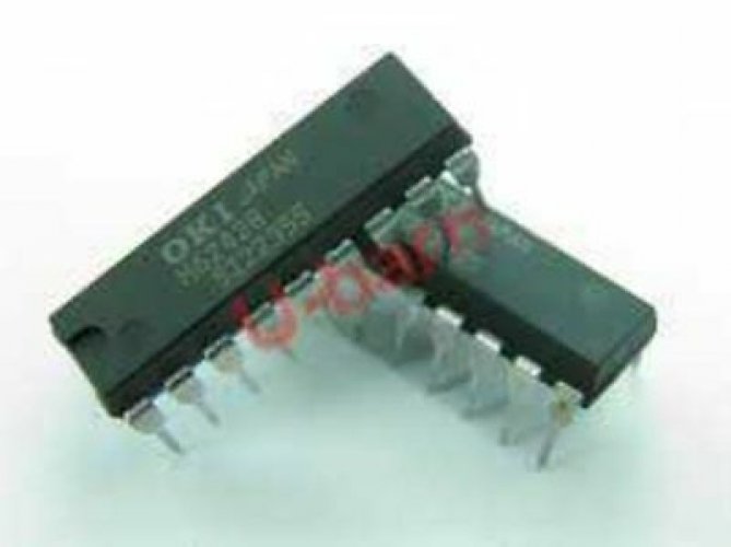 OKI M6242B DIP-18,DIRECT BUS CONNECTED CMOS REAL TIME