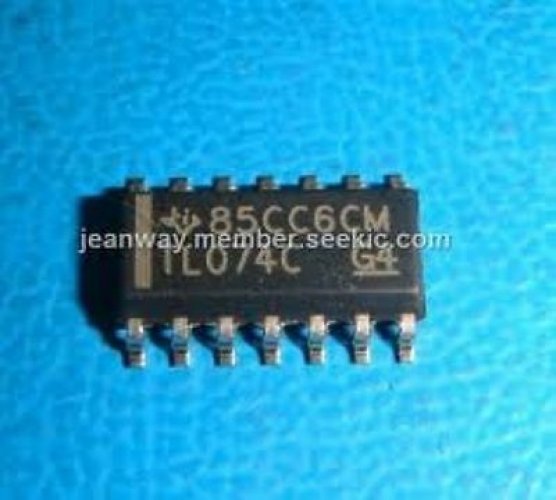 TI/ST TL074C SOP-14 Amplifiers and Comparators