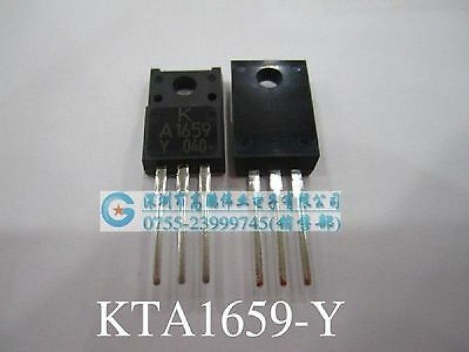 KEC KTA1659A TO-220 EPITAXIAL PLANAR PNP TRANSISTOR