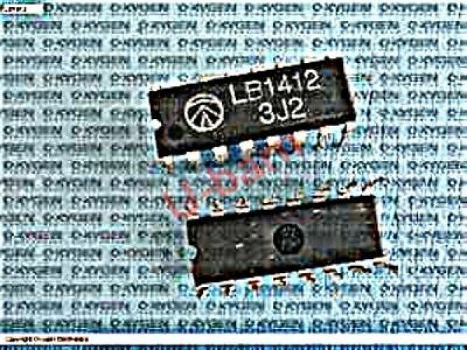 SANYO LB1412   LevelMeter Driver for 12 LEDs