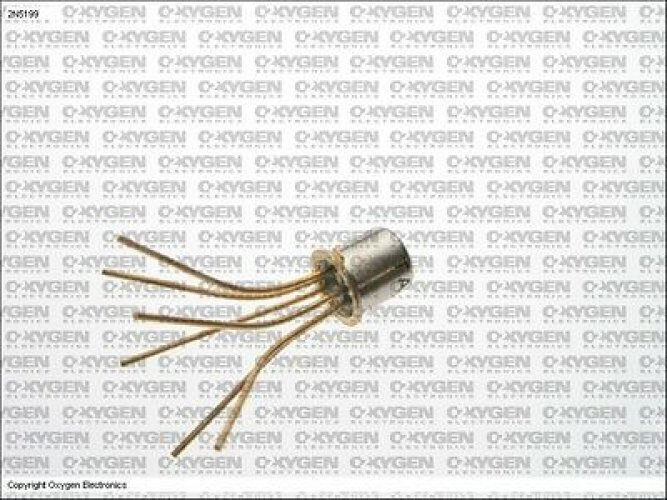 SIL/MOT 2N5199 CAN-6 Monolithic N-Channel JFET Duals