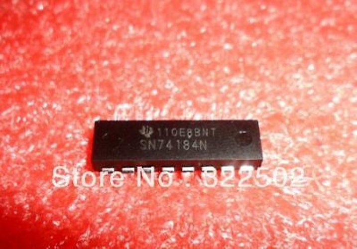 TI SN74184N DIP-16 BCD TO BINARY AND BINARY TO BCD