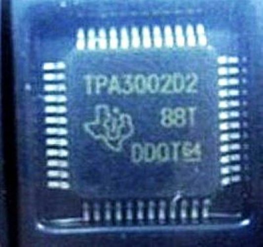 TI TPA3002D2 QFP-48 9-W STEREO CLASS-D AUDIO POWER