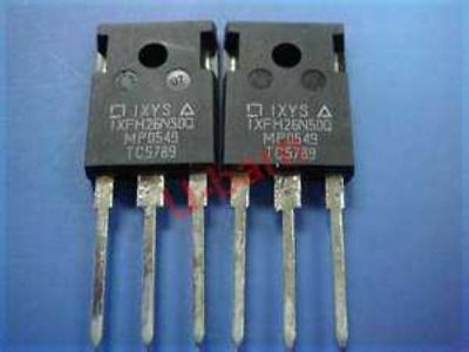 IXYS TO-247,HiPerFET Power MOSFETs, IXFH26N50Q
