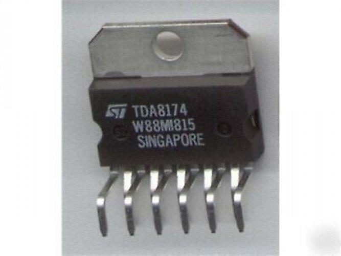 ST/PHI TDA8174 ZIP-11 VERTICAL DEFLECTION CIRCUIT